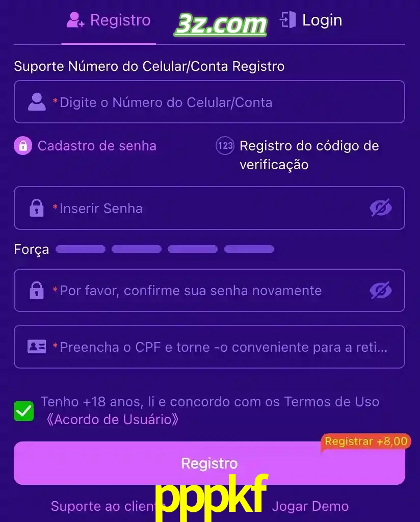 bonus de cadastro imediato